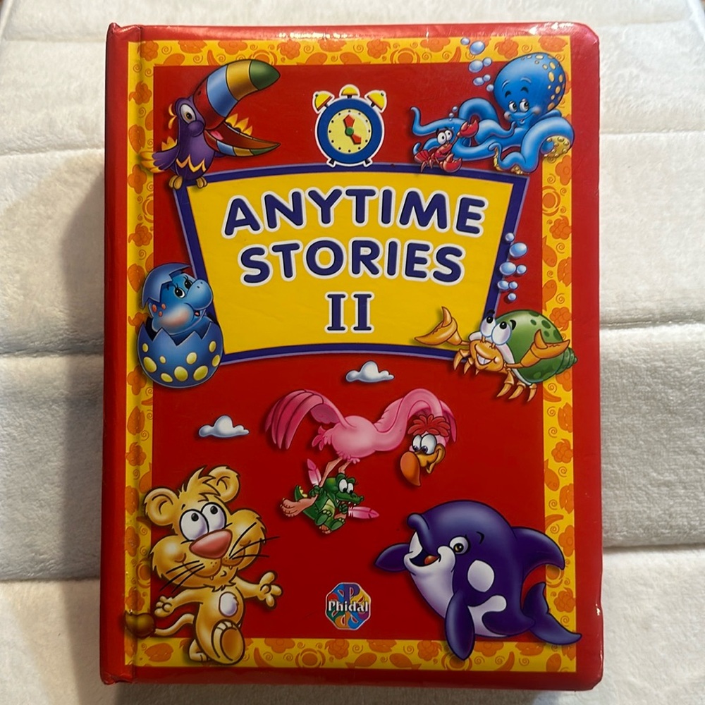 ⭐️2/$12⭐️Board Book Anytime Stories vol 2